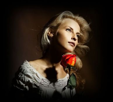 Un bacio... una rosa