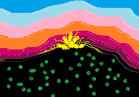 Riflessi di colori tra la notte e il giorno