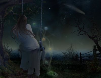 Sull'altalena della notte