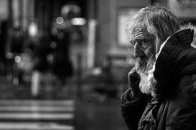 Il clochard della pioggia