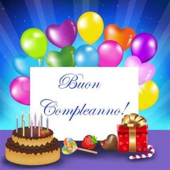 Buon compleanno amore