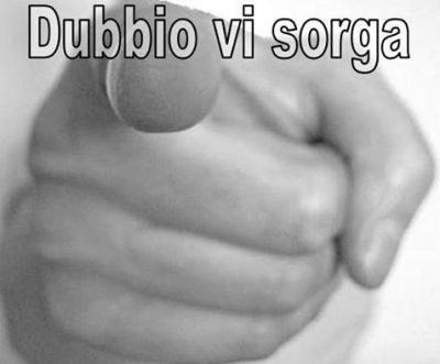 Dubbio vi sorga
