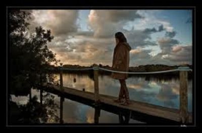 Tra le nuvole di un tramonto