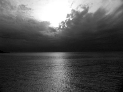 Guarda che cielo nero!