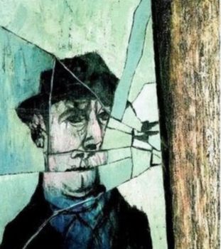 Cadere in mezzo a spezzate emozioni