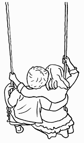 Due cuori grandi e ancora un�altalena