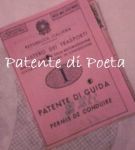 Datemi la patente di poeta
