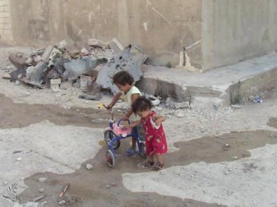 Ho visto un bimbo giocare