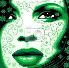 Anima in verde abito