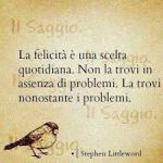 Di te felicit� ho cercato