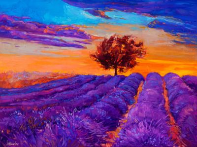 Questo talamo di lavanda