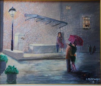 La pioggia non ferma l�amore!