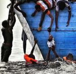 Migranti nella notte