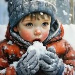 Prendi la neve in bocca