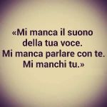 Mi manca tutto di te