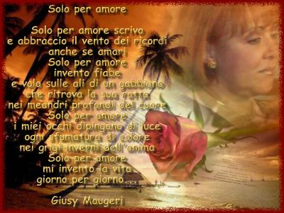 Solo per amore