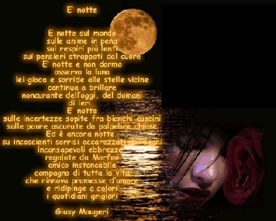 E� notte