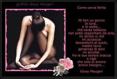 Come cerva ferita