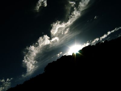 Un giorno raggi inconsueti