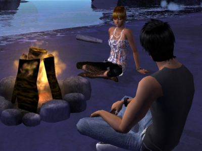 Una notte tutti insieme sulla spiaggia