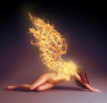 L'angelo dalle ali di fuoco  