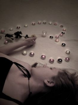 Gocce di caffé intinte