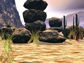 Preghiera fra i sassi