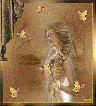 Vellutato ricordo in frange d'oro