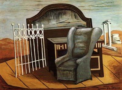 Ce n'� (una poltrona ed un cancello