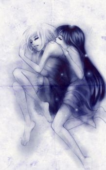 Fumo sulle piume di brina