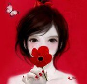 Le sue gote di porpora