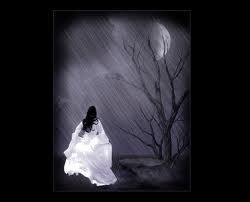 Una preghiera nella pioggia della luna