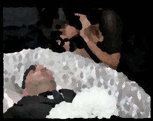 Mi spegner� nel silenzio rotto dai singhiozzi