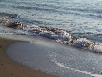 Dopo una notte d'amore in spiaggia