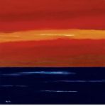 Un cielo color amaranto