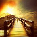 Un ponte sospeso sull'infinito