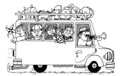 Una corriera nel deserto