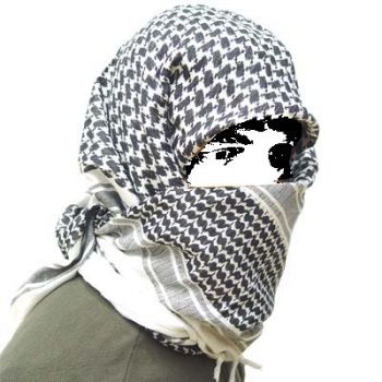 Portava la kefiah per amore