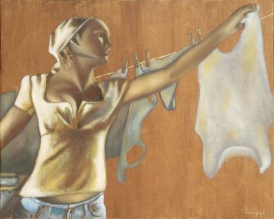 Senza titolo (tra le lenzuola non ancora stese)