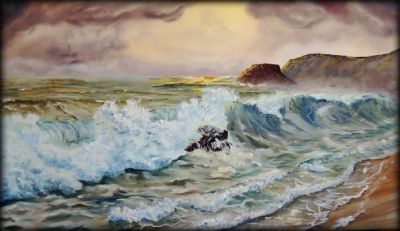 Nel Mare Calmo Della Sera