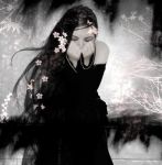 Mentre stringe negli occhi il cielo  