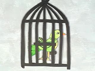 Uccello in gabbia