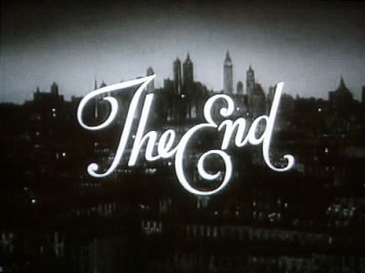 The end