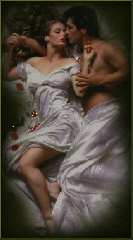 Lenzuola di rossetto