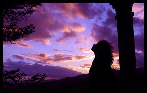 Presto al mattino sulla spiaggia