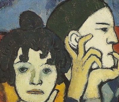 Arlecchino e la sua amica