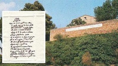 Voragine al colle dell�Infinito