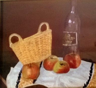 Natura morta su un crinale d�ombra