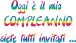 Era il giorno del mio compleanno  