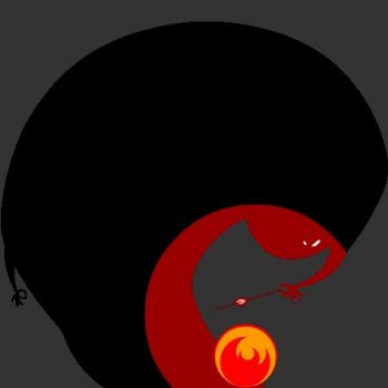 Colibri' nella notte